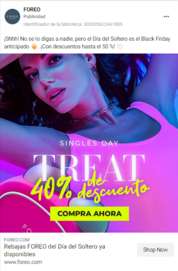 tipos de anuncios en meta
