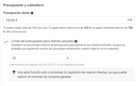 campañas advantage+