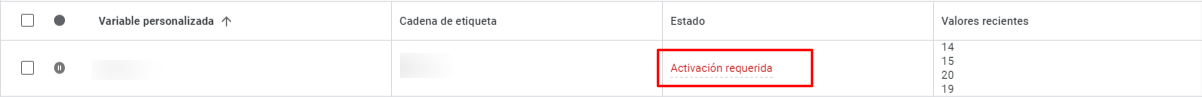 variables personalizadas de conversiones en Google Ads