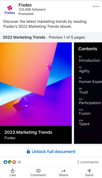 tipos de objetivo en linkedin ads
