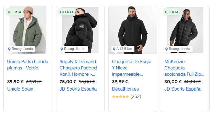 anuncios de inventario local en Google Ads