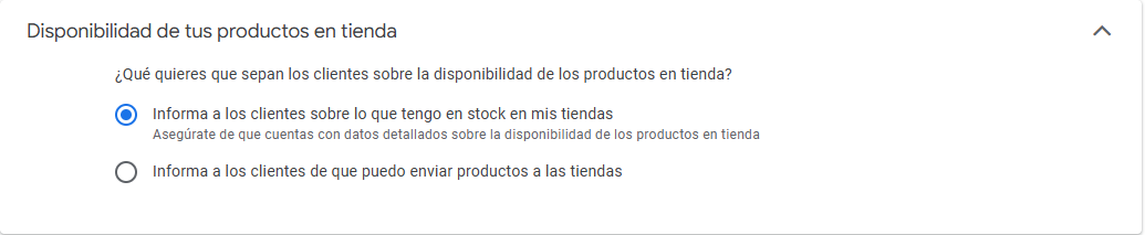 anuncios de inventario local en Google Ads