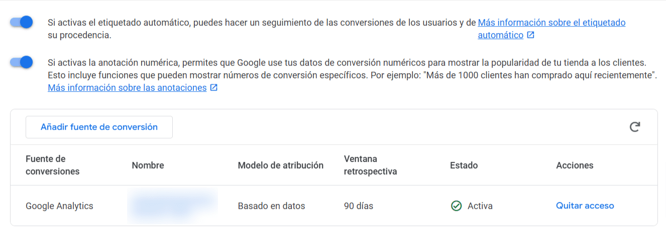 google merchant center next