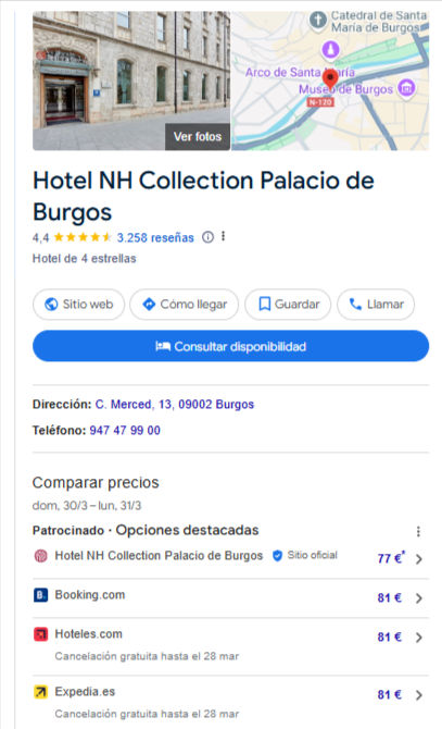 google hotel ads