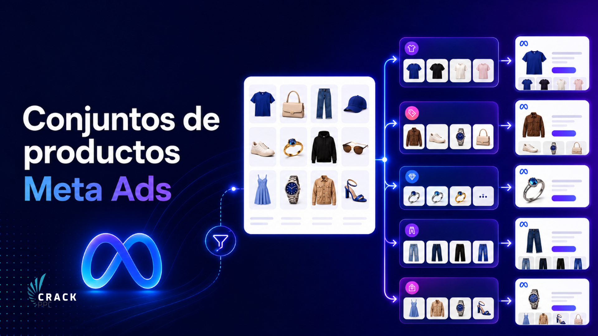 Conjuntos de productos en Meta Ads