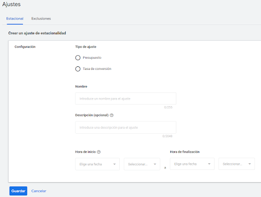 Ajustes de estacionalidad en Google Ads Cómo hacer ajustes estacionales en Google Ads